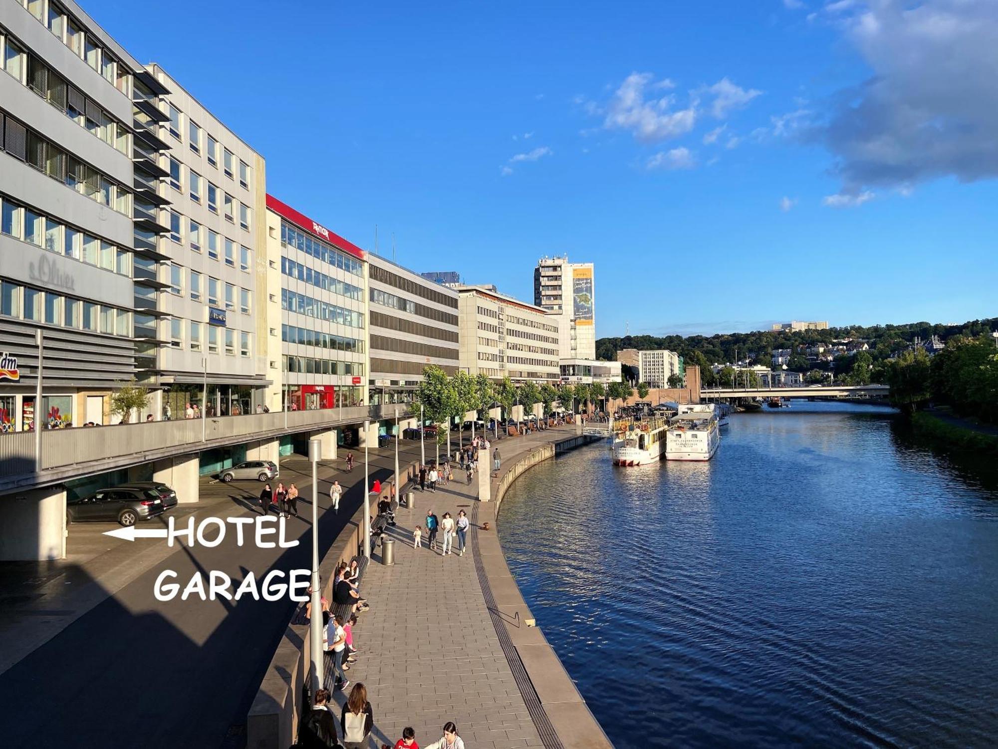 Hotel Stadt Hamburg Am Fluss Saarbrücken Eksteriør billede